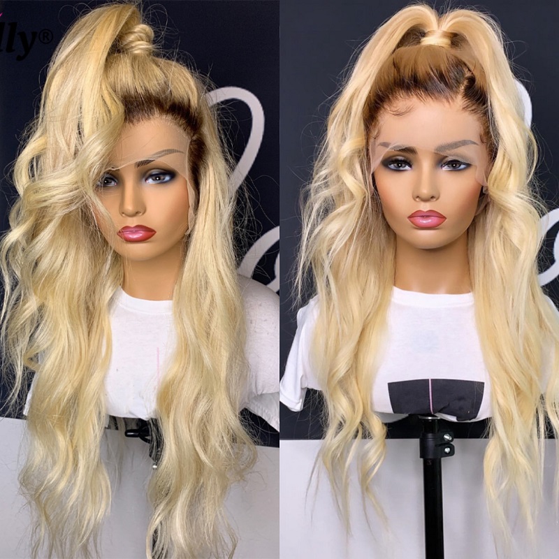1B 613 Парик из натуральных во – обзор и цена 613 Blonde Body Wave Lace Front Wig