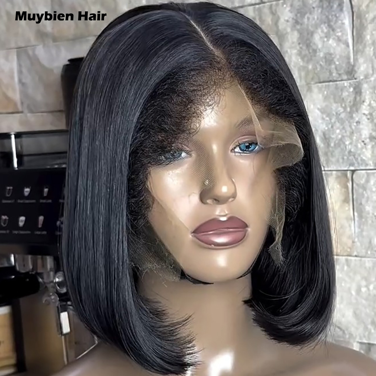 Плотность 350, с эффектом «дет – обзор и цена Glueless Wear And Go Human Hair Wig
