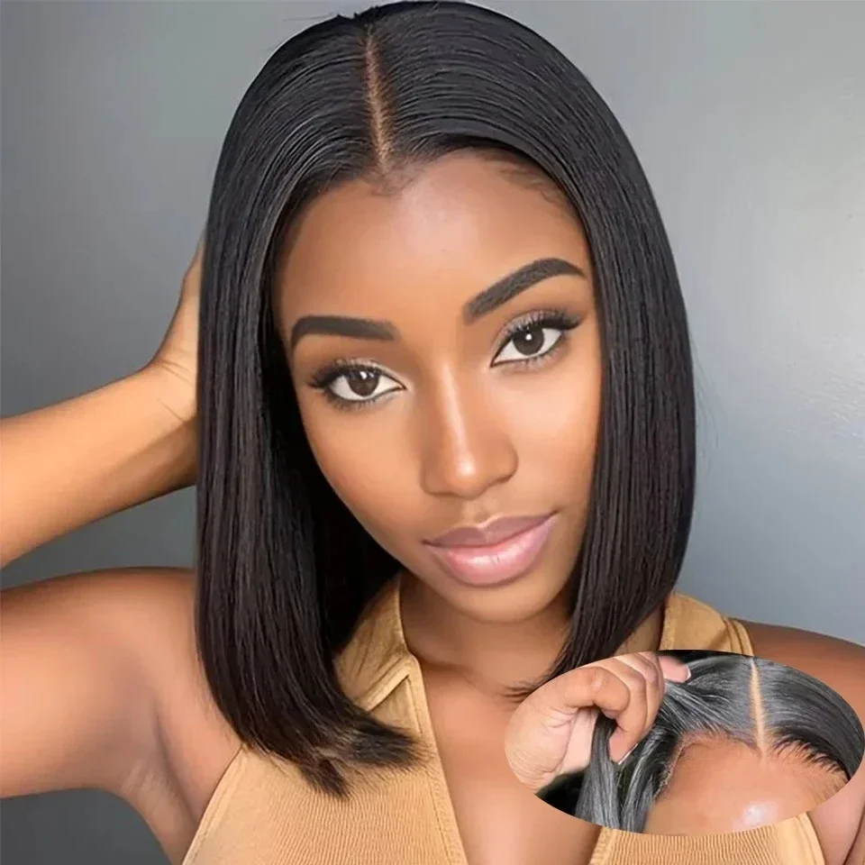 2026 НОВЫЕ парики боб с фронта – обзор и цена Glueless Wear And Go Human Hair Wig