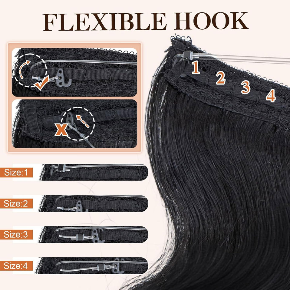 S-noilite Wire In Human Hair E – обзор и цена Invisible Tape In Extensions Real Hair